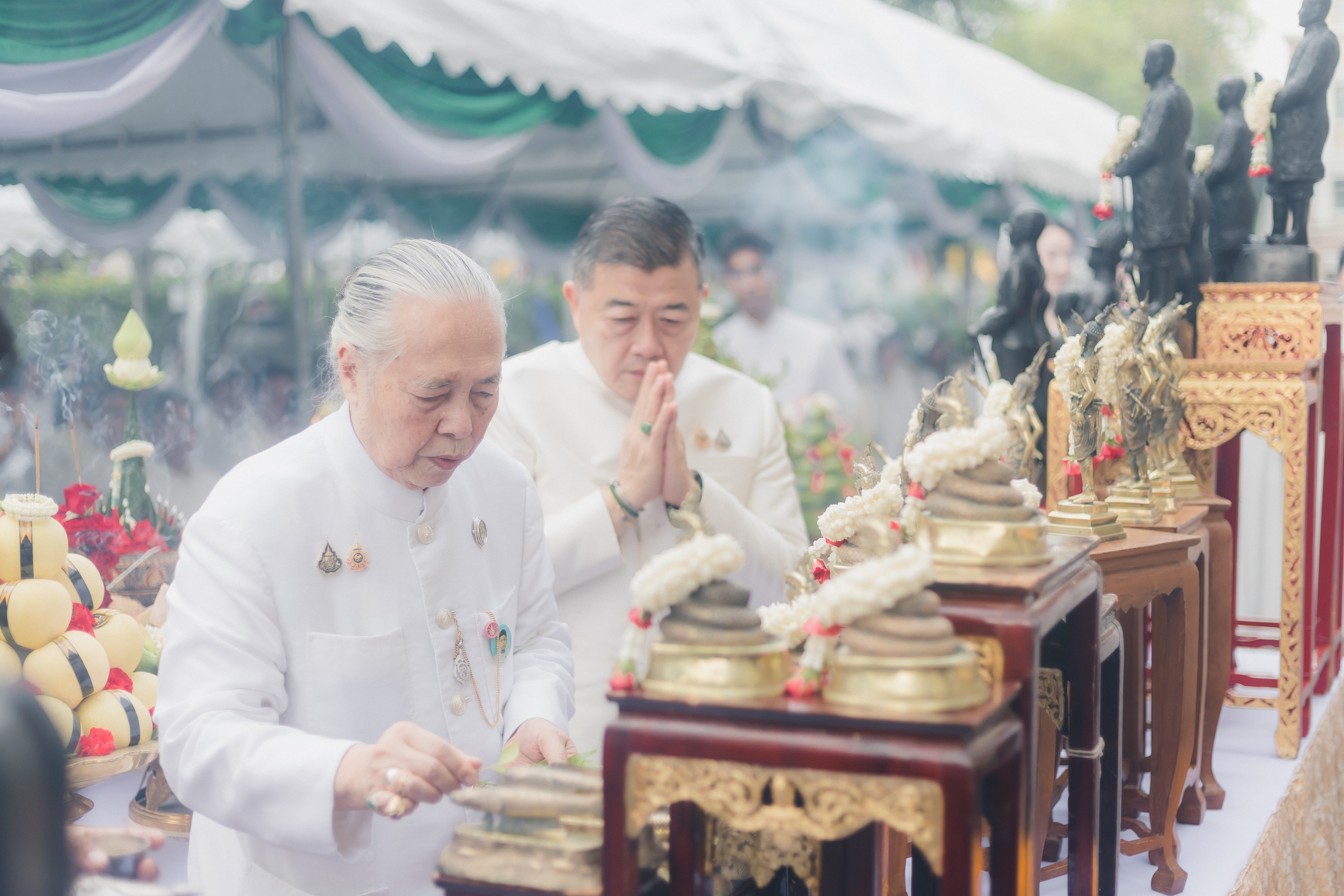 title - ส.ป.ก. ร่วมพิธีบวงสรวงบูรพกษัตริย์ องค์พระพิรุณทรงนาค และศาลพระภูมิเจ้าที่ เนื่องในวันพระราชพิธีพืชมงคลจรดพระนังคัลแรกนาขวัญ ประจำปีพุทธศักราช 2569